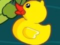 Crocodile love duck