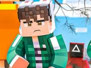 Jigsaw Puzzle: Squid Game Minecraft