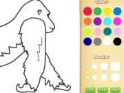 Gorilla Coloring Book for Kids
