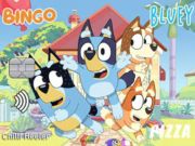 Jigsaw Puzzle: Bluey Credit Card
