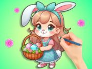 Coloring Book: Easter Eggs DIY