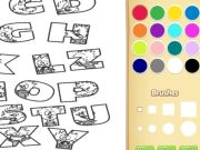 Alphabet Animal Coloring Book for Kids