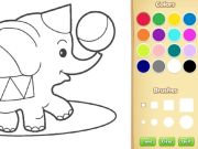 Simple Animal Coloring Book for Kids