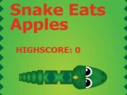 Snake Eats Apples