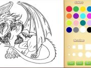 Dragon Chimera Coloring Book