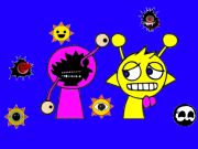 Coloring Baby Sprunk tapes Painting