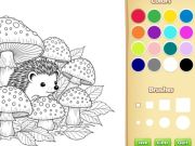 Cartoon Animal Coloring Book for Kids