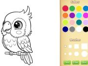 Kawaii Animal Coloring Book
