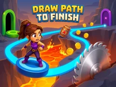 Draw Path To Finish — δωρεάν online παιχνίδι