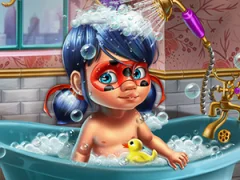 Ladybug Baby Shower Care — free online game