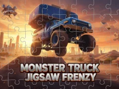 Monster Truck Jigsaw Frenzy — free online game