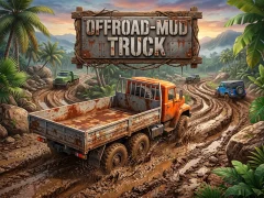 Leikur Offroad-Mud Truck á netinu