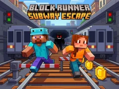 Block Runner: Subway Escape — bezplatná online hra