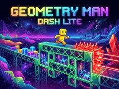 Geometry Man Dash Lite — free online game