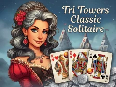 بازی Tri Towers Classic Solitaire آنلاین