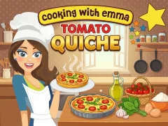 Cooking with Emma Tomato Quiche — 免费在线游戏