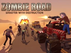 Zombie Road: Shooter with Destruction — free online game