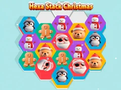 Hexa Stack Christmas — free online game