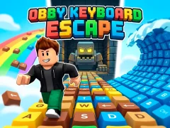 Obby Keyboard Escape — бесплатна онлајн игра