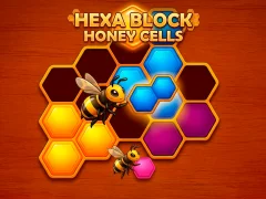 Spil Hexa Block: Honey Cells online