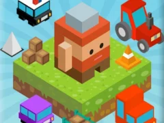 Blocky Fun Roads — free online game