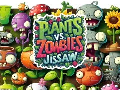 Plants vs Zombies Jigsaw — free online game