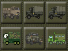 Army Trucks Memory — free online game