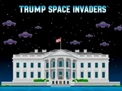 Trump Space Invaders — free online game