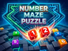 Number Maze Puzzle – kostenloses Online-Spiel