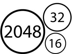 Merge Numbers 2048 — free online game