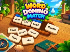 Gêm Word Domino Match ar-lein
