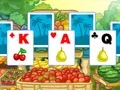 Игра Tri-Fruit Solitaire онлајн