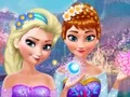 Anna & Elsa Makeover — free online game