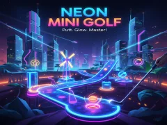 Neon Mini Golf — free online game
