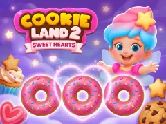 Игра Cookie Land 2: Sweet Hearts онлайн