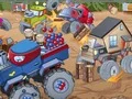 Nickelodeon destruction truck derby — free online game