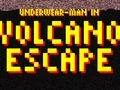 Underwear-Man In Volcano Escape — free online game