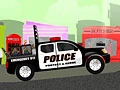 Police Truck — brezplačna spletna igra