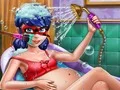 Pregnant Dotted Girl Spa — free online game