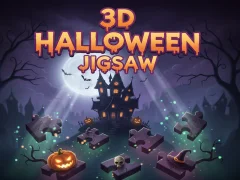 3D Halloween Jigsaw — free online game