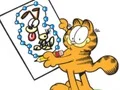 Garfield connects the dots — free online game