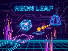 Гаме Neon Leap онлајн