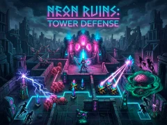 Neon Ruins: Tower Defense — 免费在线游戏