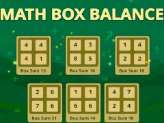 Spill Math Box Balance online