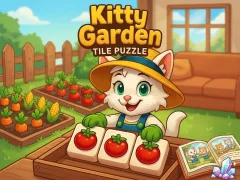 Kitty Garden Tile Puzzle — ਮੁਫ਼ਤ ਆਨਲਾਈਨ ਗੇਮ