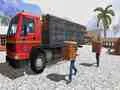 Asian offroad cargo truck driver — free online game