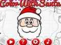 Color with Santa — free online game