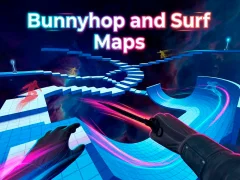 Bunnyhop and Surf Maps — free online game