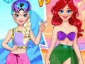 Summer vs Winter Princesses Battle — free online game
