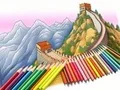 Coloring Book: The Great Wall — free online game